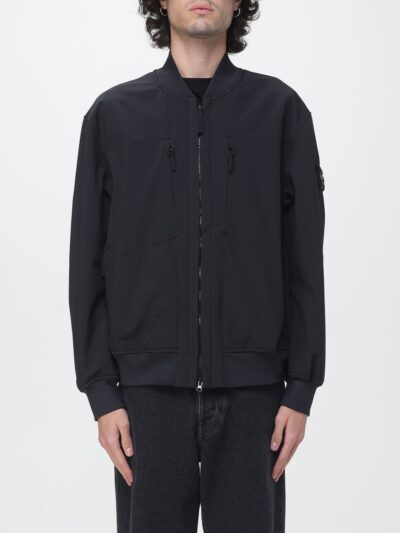 STONE ISLAND Jacket Men color Black