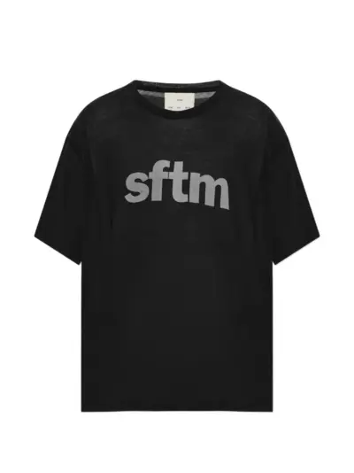 Song For The Mute logo-print T-shirt - Black