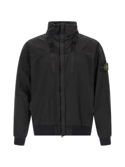 Stone Island 4100064 Nylon Metal Watro-Tc in Econyl® jacket - Black