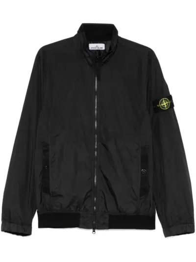 Stone Island Compass-badge jacket - Black