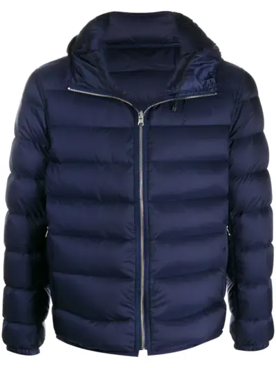 Ten C quilted puffer jacket - Blue