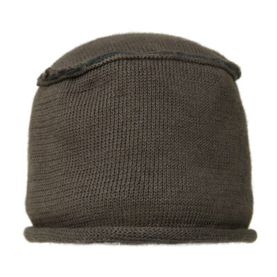 The Viridi-Anne Linen knit beanie