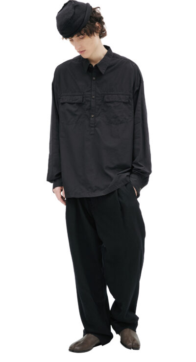 The Viridi-Anne Shirt with patch pockets