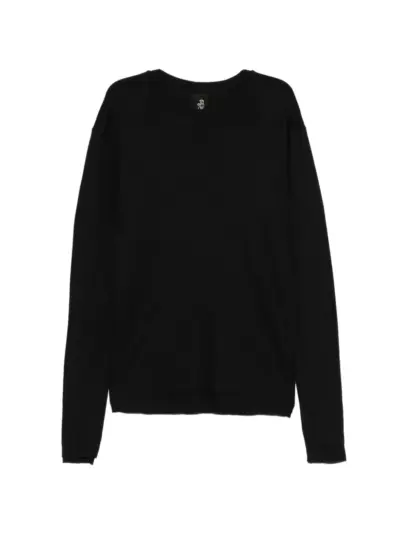 Thom Krom distressed layer T-shirt - Black