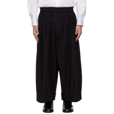 Toogood Black 'The Baker' Trousers
