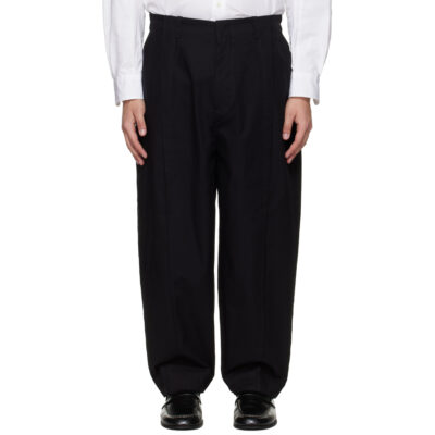 Toogood Black 'The Librarian' Trousers