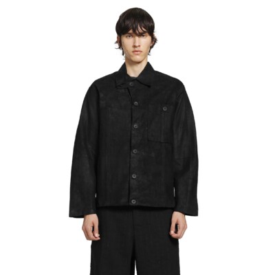 Transit Marbled Lambskin Jacket