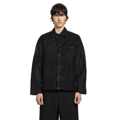 Transit Marbled Lambskin Jacket