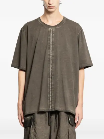 Uma Wang seam-detail T-shirt - Grey