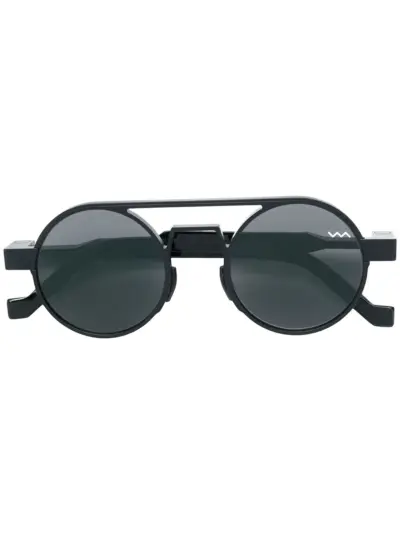 VAVA Eyewear round-frame double-bridge sunglasses - Black