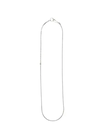 WERKSTATT:MÜNCHEN mixed-link necklace - Silver