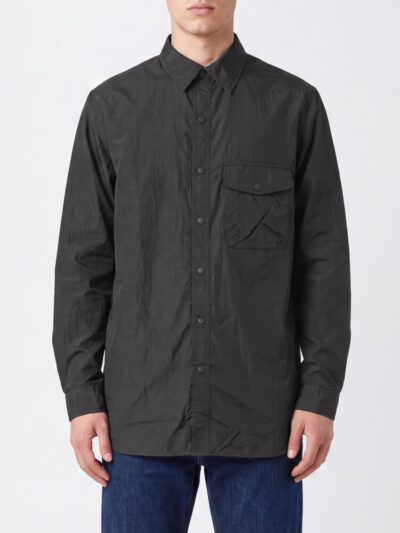 Y-3 3-Stripes Logo Stretch Technical Fabric Shirt Jacket