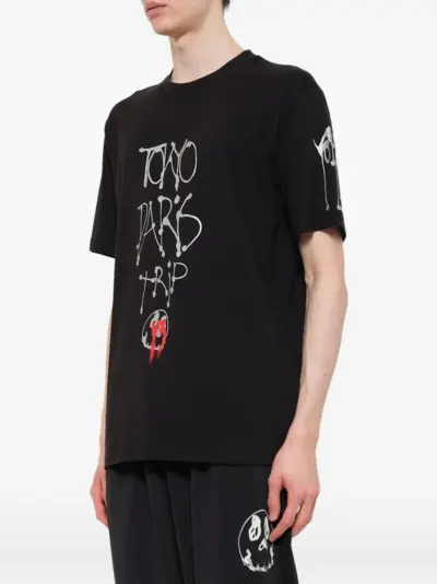 Y-3 Chito City graphic short sleeve T-shirt - Black