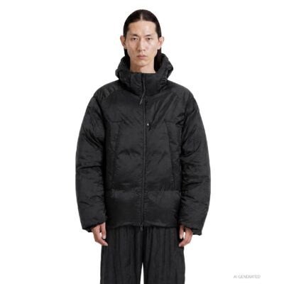 Y-3 Hooded Puffer Jacket