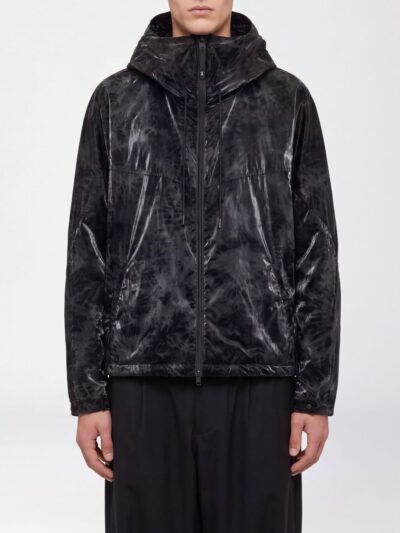 Y-3 Hooded Technical Windbreaker in Recycled Polyamide with Logo