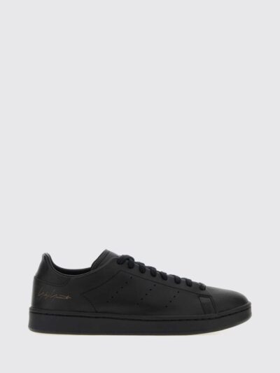 Y-3 Stan Smith Smooth Leather Sneakers with Printed Logo