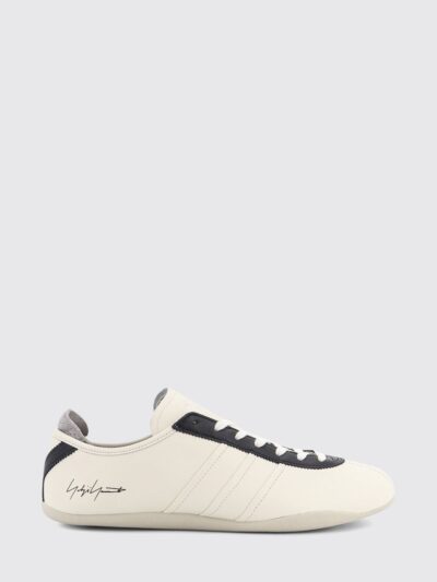 Y-3 Tokyo Leather Sneakers with Bicolor Design and Rubber Sole