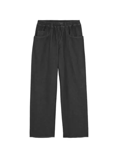 Y-3 denim pants - Black