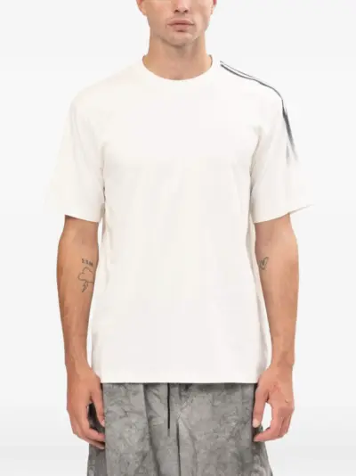 Y-3 gradient-stripe T-shirt - Neutrals