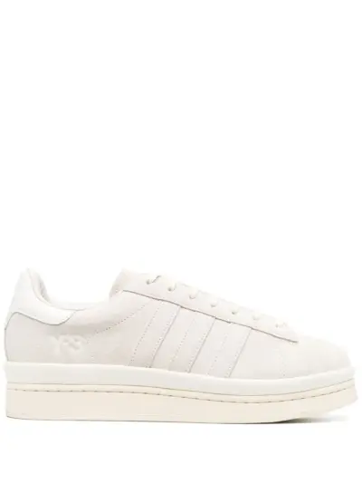 Y-3 lace-up sneakers - Neutrals