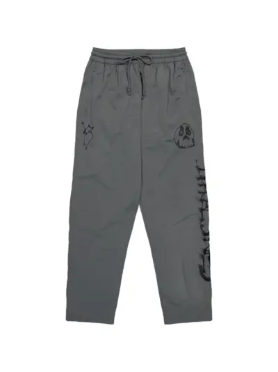 Y-3 x Chito skull-print track pants - Grey