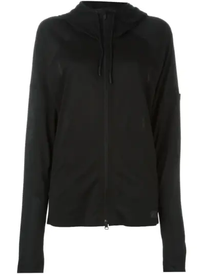 Y-3 zipped hoodie - Black