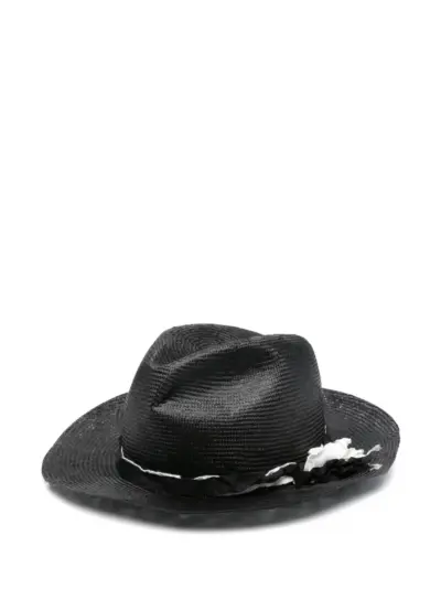 Yohji Yamamoto fedora hat - Black