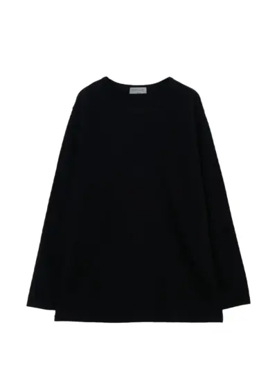 Yohji Yamamoto long-sleeve sweater - Black
