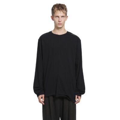 Ziggy Chen Front Seam Long Sleeve T-Shirt