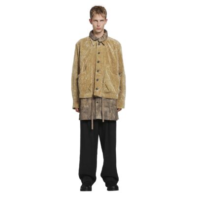 Ziggy Chen Layered Velvet Jacket