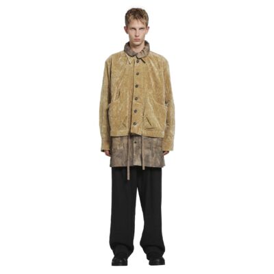 Ziggy Chen Layered Velvet Jacket