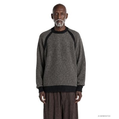 Ziggy Chen Oversized Raglan Sweataer