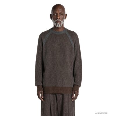 Ziggy Chen Oversized Raglan Sweater