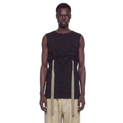 Ziggy Chen Ribbon Strap Sleeveless Top
