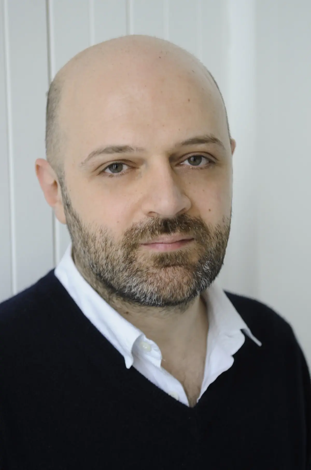 Hussein Chalayan portrait by Chris Moore