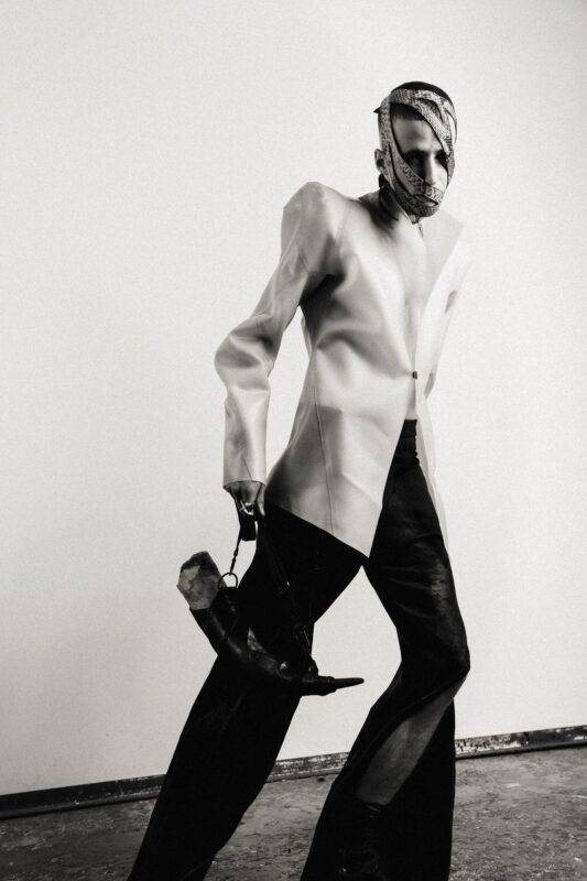 Leon Emanuel Blanck Autumn/Winter 2026 Collection HUMAN look 5