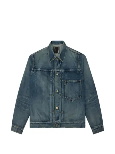 sacai Beyondexx denim jacket - Blue